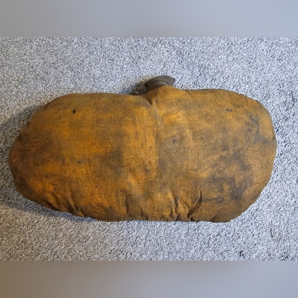 Primitive Handmade Mixed Media Pumpkin Unique - Picture 4 of 5